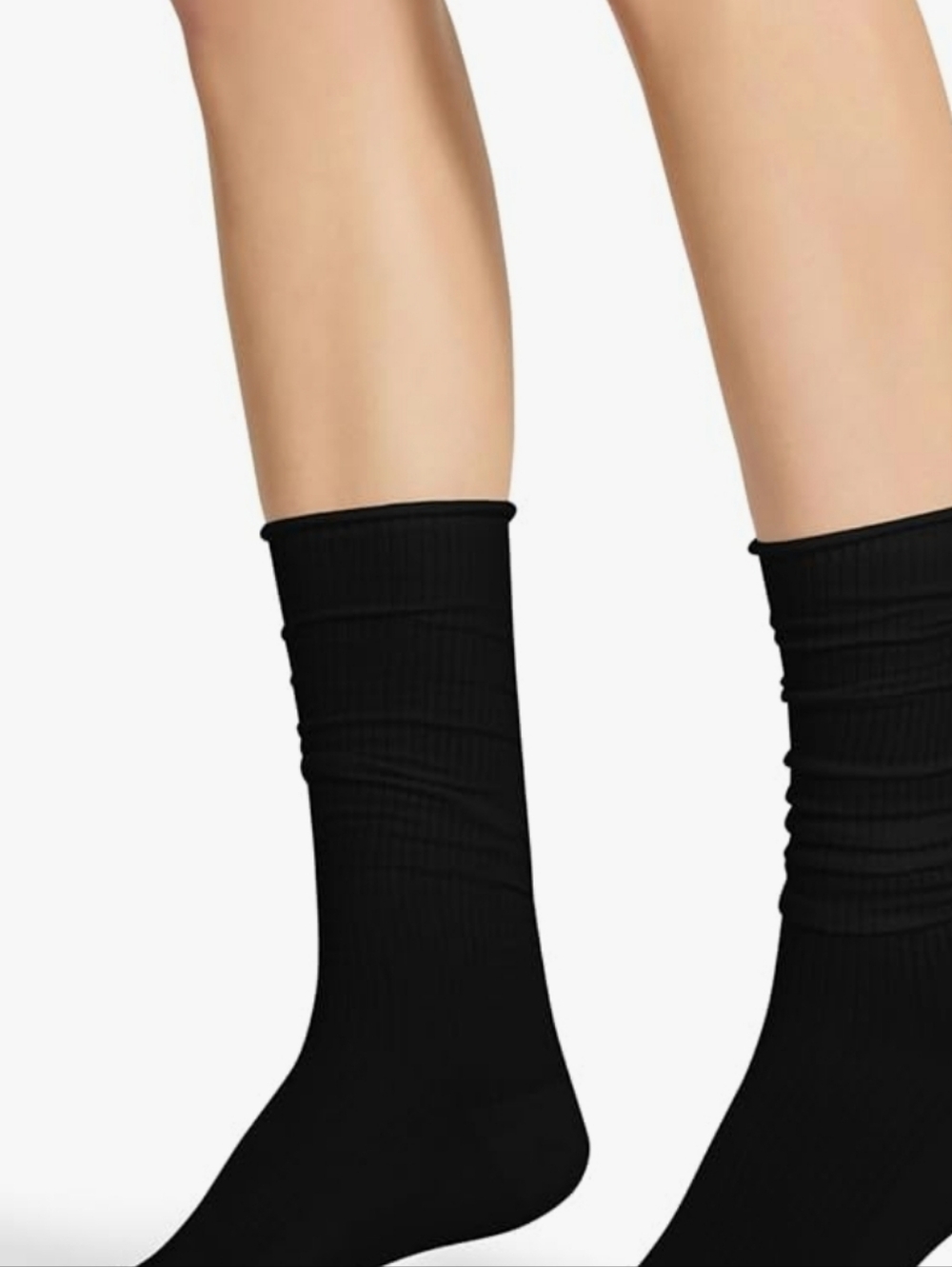 Steve Madden 2-PR Ribbed Slouch Socks - Picture 4 of 12